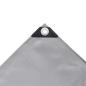 Preview: Abdeckplane 650 g/m² 3x4 m Grau
