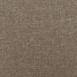 Preview: Boxspringbett mit Matratze Taupe 140x200 cm Stoff