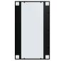 Preview: Wandspiegel 4 Stk. Schwarz 100x60 cm Metall