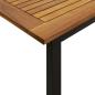Preview: Gartentisch mit Gestell U-Form 180x90x75 cm Akazie Massivholz