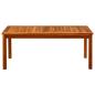 Preview: Garten-Couchtisch 110x60x45 cm Massivholz Akazie