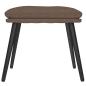 Preview: Fu?hocker Taupe 45x29,5x35 cm Stoff