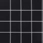 Preview: Kissen Rund Schwarz Karomuster Ø 60x11 cm Oxford-Gewebe