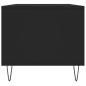 Preview: Couchtisch Schwarz 90x49x45 cm Holzwerkstoff