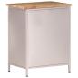 Preview: Nachttisch 40x30x50 cm Raues Mangoholz