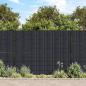 Preview: ARDEBO.de - Sichtschutzstreifen PVC 140 x 0,19 m Matt Dunkelgrau