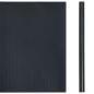 Preview: Sichtschutzstreifen PVC 140 x 0,19 m Matt Dunkelgrau