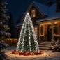 Preview: ARDEBO.de - Weihnachtsbaum-Lichternetz mit 400 LEDs Kaltweiß 400 cm