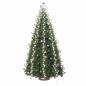 Preview: Weihnachtsbaum-Lichternetz mit 400 LEDs Kaltweiß 400 cm