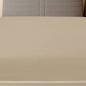 Preview: Spannbettlaken Jersey Taupe 140x200 cm Baumwolle