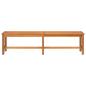 Preview: Gartenbank 180x35x45 cm Massivholz Akazie