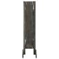 Preview: Garten-Rankzaun Grau 120x90 cm Massivholz Tanne