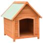 Preview: ARDEBO.de - Hundehütte Kiefernholz & Tannenholz Massiv 72x85x82 cm