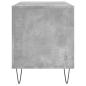 Preview: Plattenschrank Betongrau 100x38x48 cm Holzwerkstoff