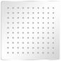 Preview: Regenbrause Edelstahl 20x20 cm Quadratisch