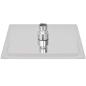Preview: Regenbrause Edelstahl 20x20 cm Quadratisch