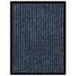 Preview: ARDEBO.de - Fußmatte Blau Gestreift 40x60 cm