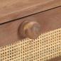 Preview: Konsolentisch 100x35x76 cm Mango Massivholz