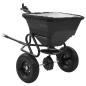 Preview: ARDEBO.de - Handstreuwagen Salzstreuer zum Ziehen PVC Stahl 125x74x79cm 45L