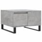 Preview: Couchtisch Betongrau 55x55x36,5 cm Holzwerkstoff