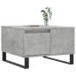 Preview: Couchtisch Betongrau 55x55x36,5 cm Holzwerkstoff