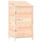 Preview: Geräteschuppen 55x52x112 cm Massivholz Tanne