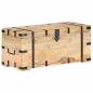 Preview: ARDEBO.de - Truhe 90x40x40 cm Mango Massivholz