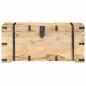Preview: Truhe 90x40x40 cm Mango Massivholz