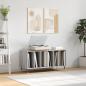 Preview: ARDEBO.de - Plattenschrank Grau Sonoma 100x38x48 cm Holzwerkstoff