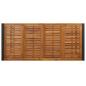 Preview: Gartentisch mit Gestell U-Form 200x90x75 cm Akazie Massivholz