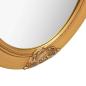 Preview: Wandspiegel im Barock-Stil 50 x 70 cm Golden