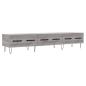 Preview: TV-Schrank Grau Sonoma 150x36x30 cm Holzwerkstoff