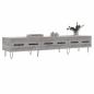 Preview: TV-Schrank Grau Sonoma 150x36x30 cm Holzwerkstoff