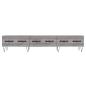 Preview: TV-Schrank Grau Sonoma 150x36x30 cm Holzwerkstoff