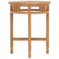 Preview: Bistrotisch Ø60x60 cm Teak Massivholz
