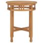 Preview: Bistrotisch Ø60x60 cm Teak Massivholz