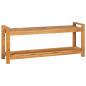 Preview: ARDEBO.de - Sitzbank 120 cm Massivholz Teak
