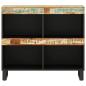 Preview: Beistelltisch 85x33x75 cm Altholz Massiv