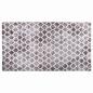 Preview: Teppich Waschbar 190x300 cm Grau und Weiß