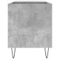 Preview: Plattenschrank Betongrau 85x38x48 cm Holzwerkstoff