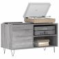 Preview: Plattenschrank Grau Sonoma 85x38x48 cm Holzwerkstoff