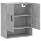 Preview: Wandschrank Betongrau 60x31x70 cm Holzwerkstoff