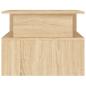 Preview: Couchtisch Sonoma-Eiche 90x55x42,5 cm Holzwerkstoff