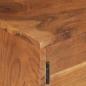 Preview: TV-Schrank Massivholz Akazie Honigfarbenes Finish 140x30x40 cm