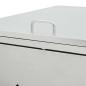 Preview: Mülltonnenbox für 3 Tonnen 240 L Edelstahl