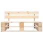 Preview: Outdoor-Bank Paletten Holz