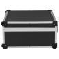 Preview: Werkzeugkoffer 46 x 33 x 16 cm Schwarz Aluminium