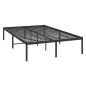 Preview: Bettgestell Metall Schwarz 120x190 cm