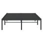 Preview: Bettgestell Metall Schwarz 120x190 cm