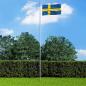 Preview: ARDEBO.de - Flagge Schwedens 90 x 150 cm